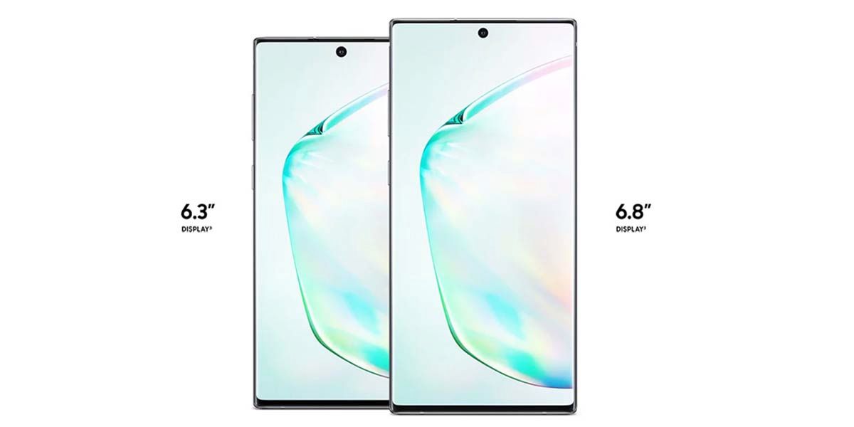 Galaxy Note 10 a 10 Plus