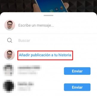 Vizuální - Jak odeslat obrázek Instagramu do Stories