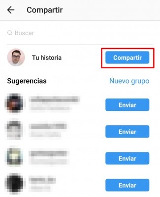 Vizuální - Jak odeslat obrázek Instagramu do Stories