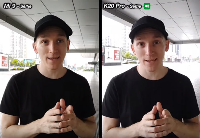 Porovnáváme fotoaparát Redmi K20 Pro s fotoaparátem Xiaomi. 9 Porovnání předních kamer Redmi K20 Pro a Xiaomi Mi 9
