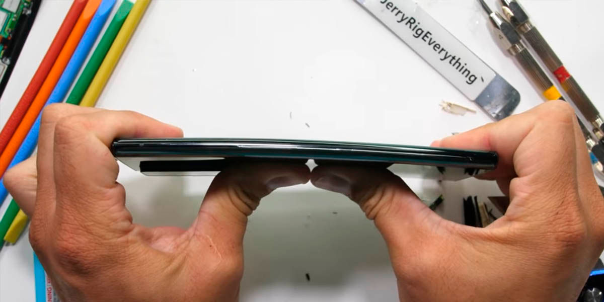 ultra složený test galaxie note 20