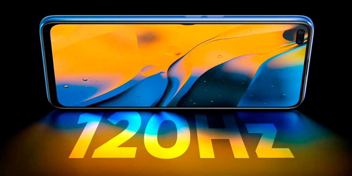 realme x50 5g nejlepší displej 120 Hz