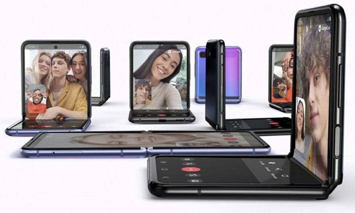 Galaxy Z Flip 5G: Skládací zařízení Samsung se vrací ... 5 samsung galaxy z flip 5g design