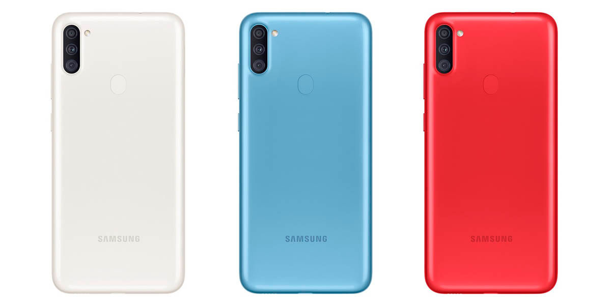 S novým Galaxy A11 má Samsung trojitý zadní fotoaparát ... 6 baterie galaxy a11 barvy