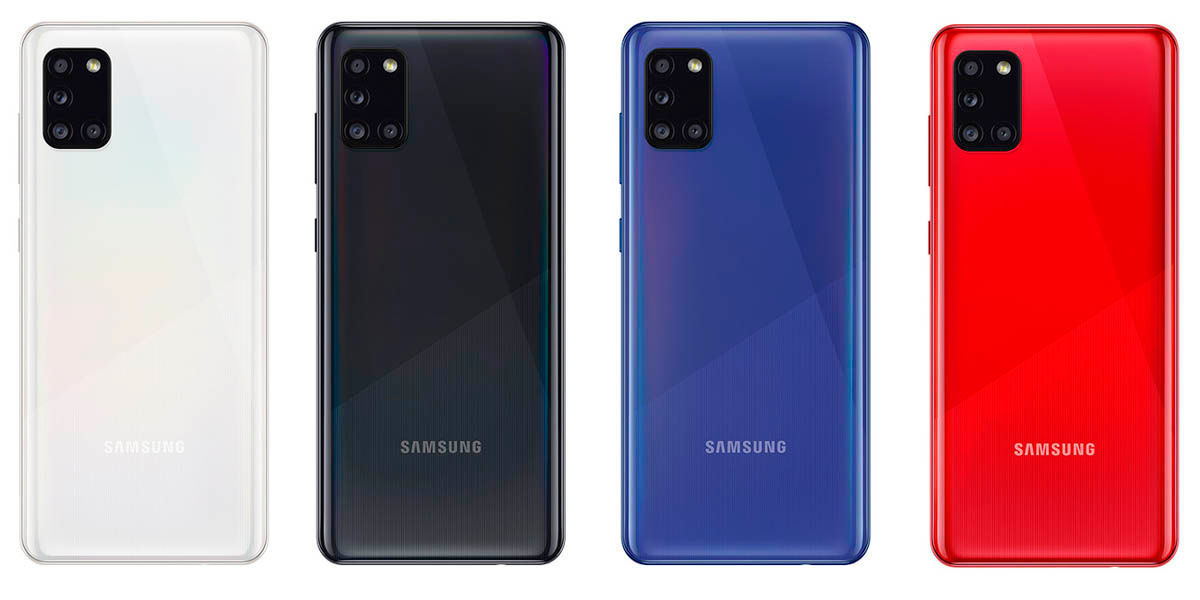 Samsung Galaxy A31, funkce n-té střední třídy značky ... 9 cena dostupnost barvy galaxy a31