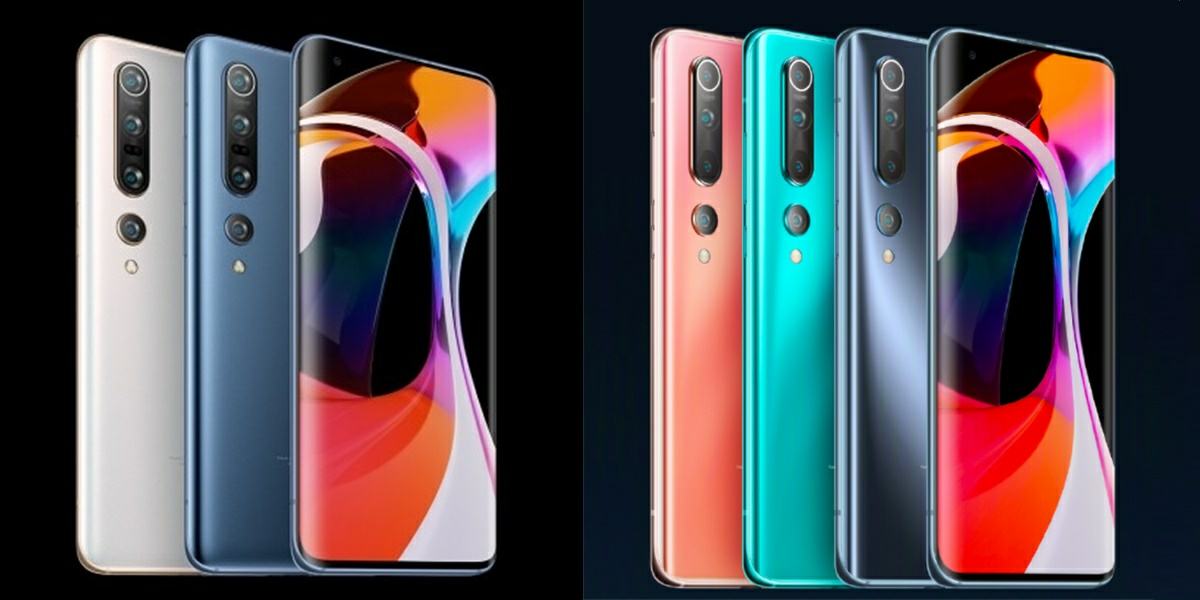 barvy xiaomi mi 10 pro a mi 10