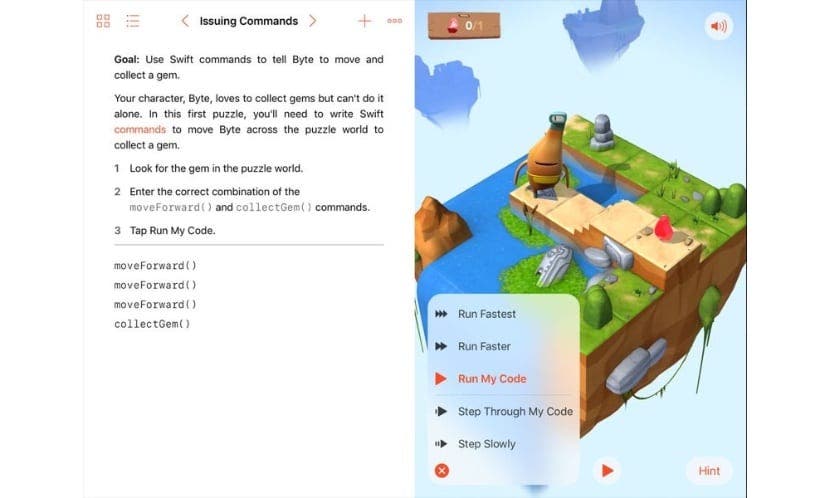Nyní je k dispozici první beta verze Switf Playgrounds 3.0