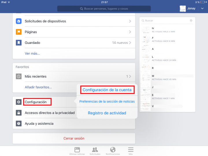 Vizuální - Jak někoho odblokovat z Facebooku