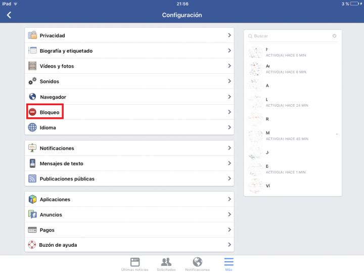 Vizuální - Jak někoho odblokovat z Facebooku