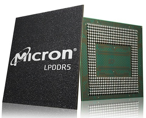 Micron Low Power DDR5 DRAM pro mobilní aplikace