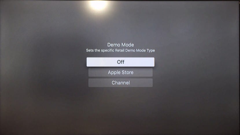 Jak přepnout Apple TV 4 do režimu „Demo“ z Apple Store 7 demo režim tvOS