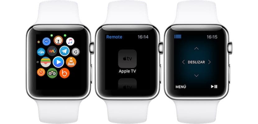 Dálkové ovládání Apple Watch