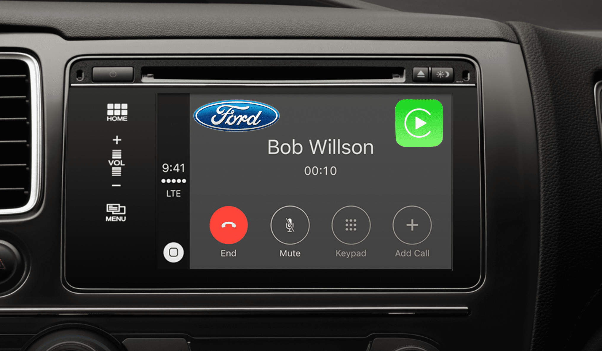 Ford přidá do svých vozidel podporu CarPlay