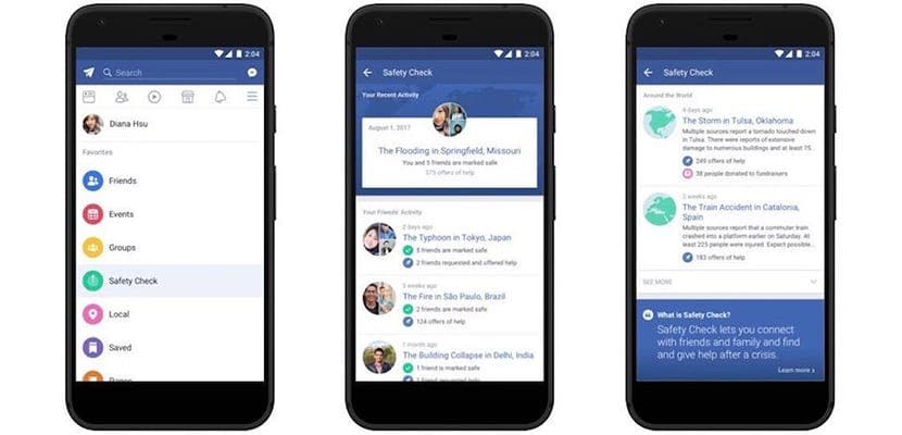 Funkci Facebook Security Checkup lze použít lokálně