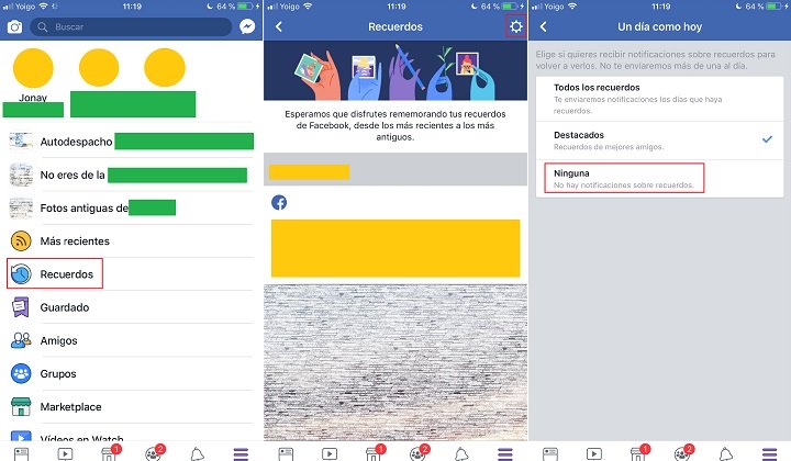 Jak vypnout vzpomínky na Facebooku 5 Vizuální - Jak zakázat vzpomínky na Facebooku