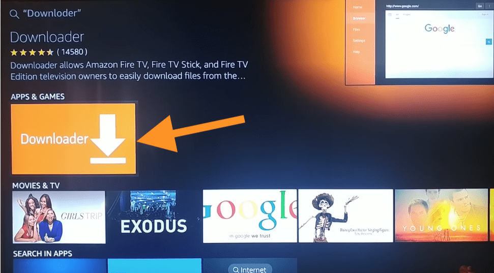 stáhnout aplikaci nainstalovat firestick aptoide apk tv