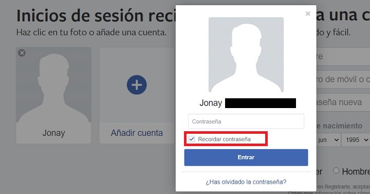 Vizuální - Jak se automaticky přihlásit na Facebook