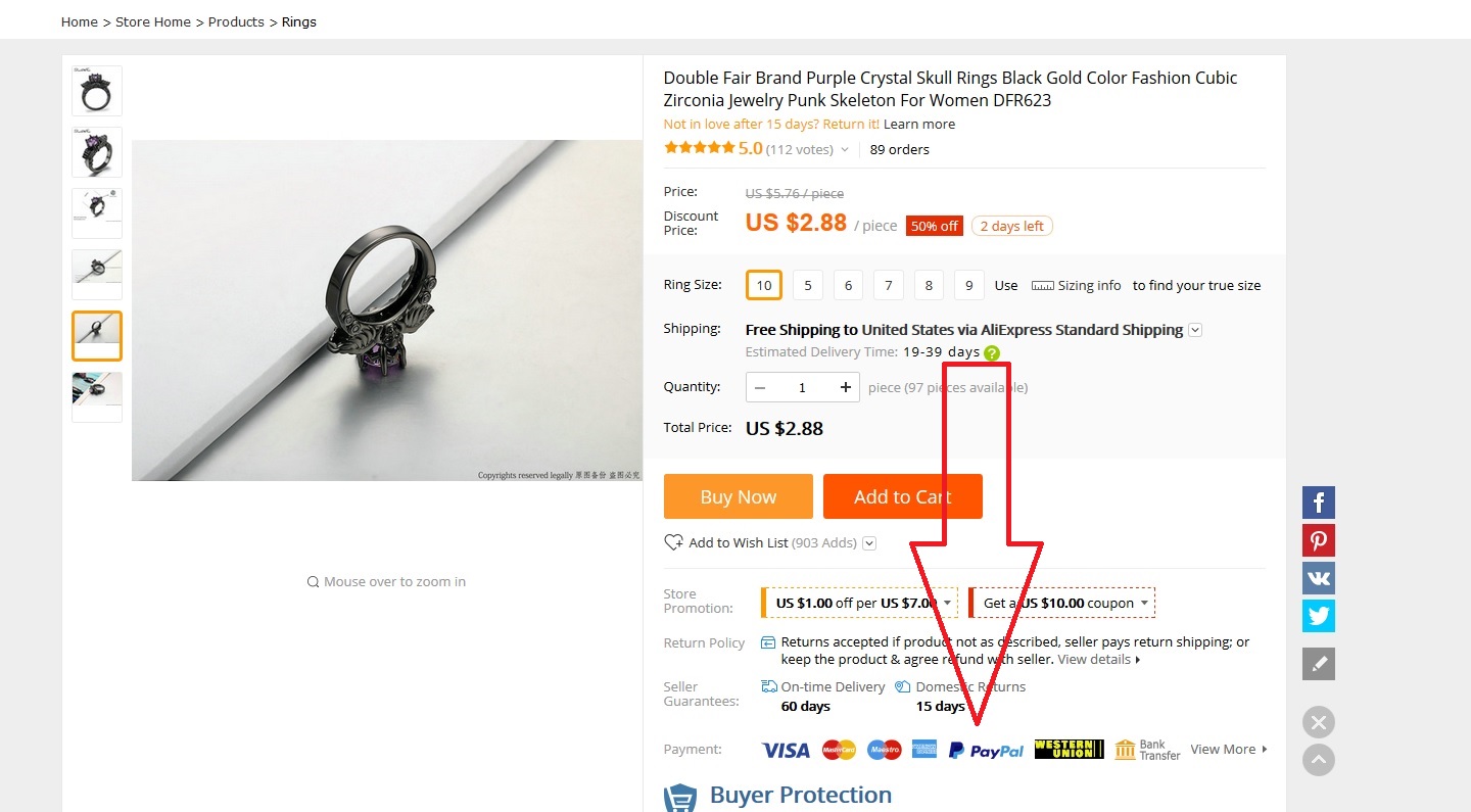 Nevýhody placení přes PayPal na Aliexpress 1603059466 539 Nevyhody placeni pres PayPal na