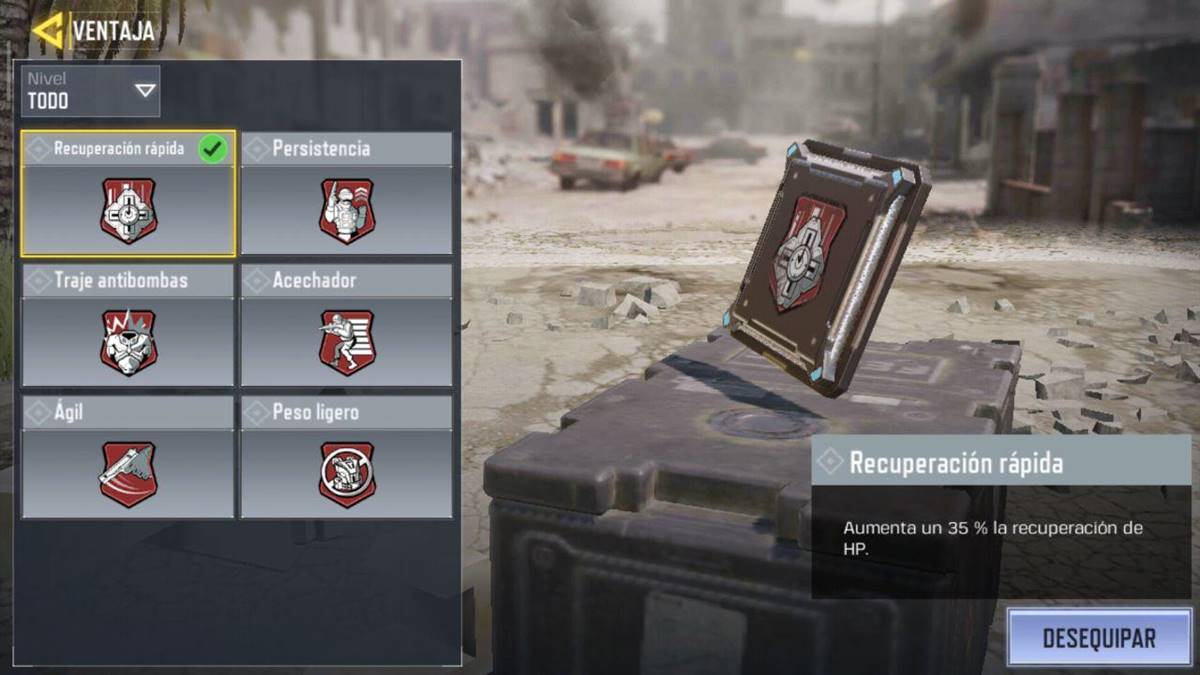Call of Duty Mobile Red Perks