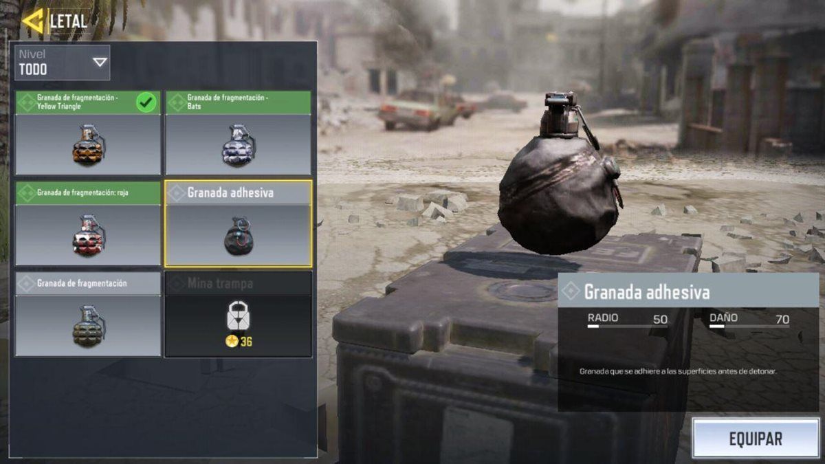 Call of Duty Mobile doména granada