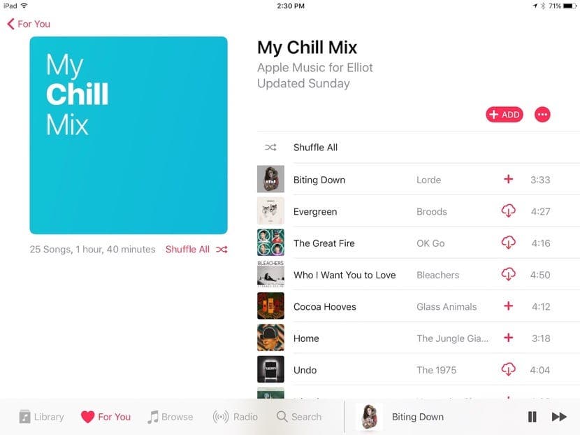 U některých uživatelů Apple Music se objeví nový seznam skladeb „My Chill Mix“ 5 U některých uživatelů Apple Music se objeví nový seznam skladeb „My Chill Mix“ 1603064896 794 U nekterych uzivatelu Apple Music se objevi novy seznam skladeb