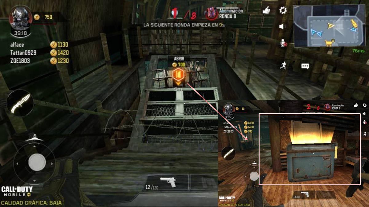 Call of duty Posílení mobilních schodů