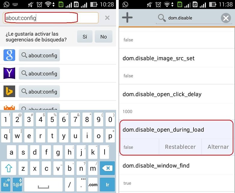 blokovat Firefox popup pro Android