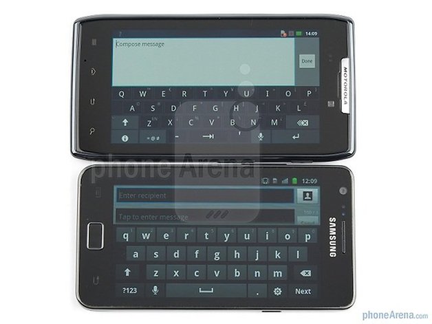srovnání Motorola Droid Razr Samsung Galaxy S2 5