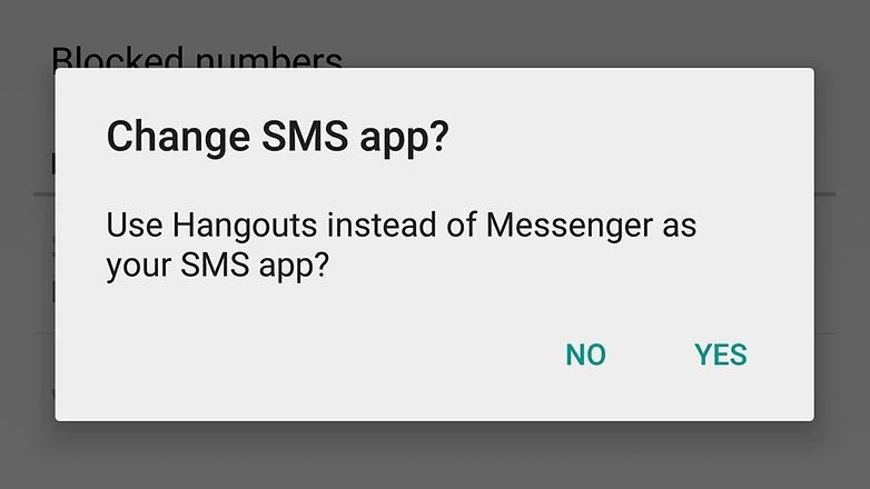 Android sms aplikace pro hangouty