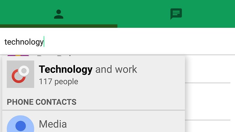 Kruhy hangoutů pro Androidpit