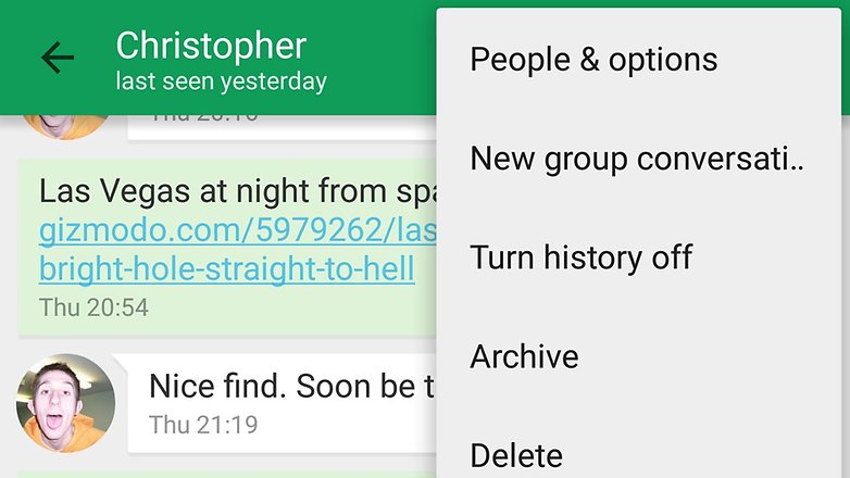 historie hangoutu Androidpit