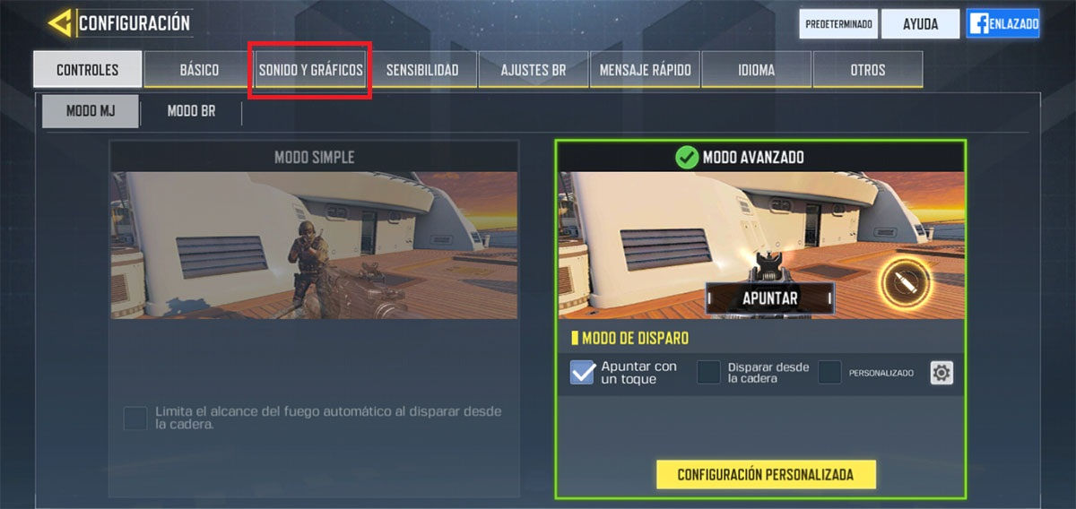 Stáhněte si mobilní grafiku Call of Duty Krok 2