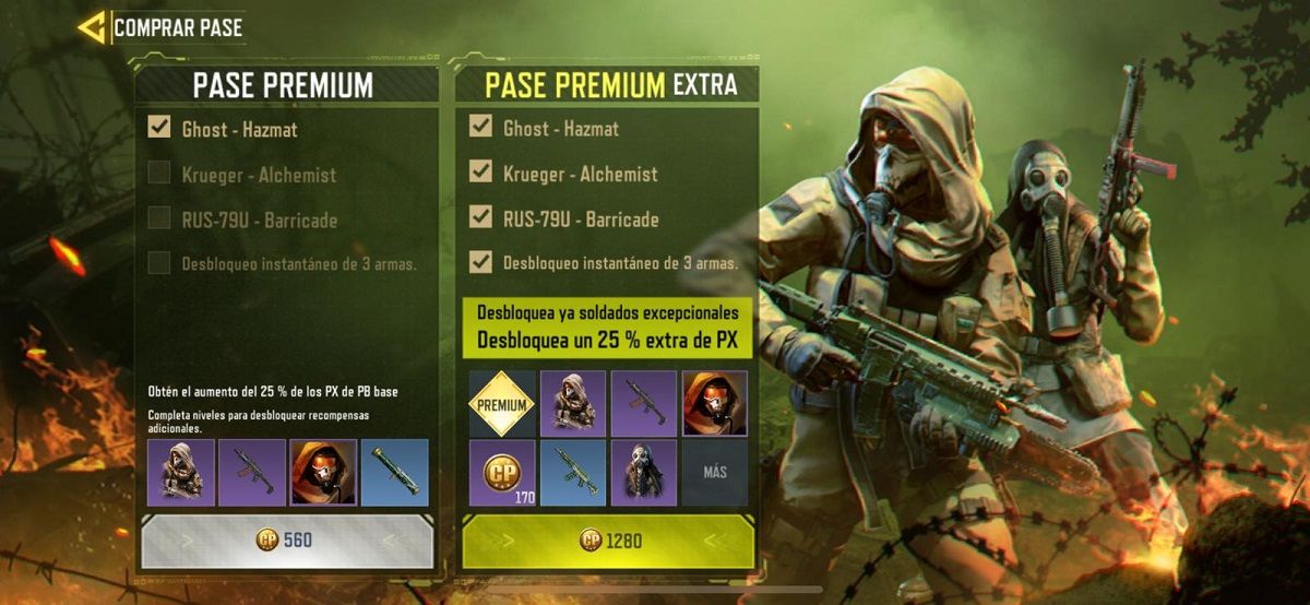 Kolik stojí COD Mobile Euro Battle Pass, ... 4 COD Mobile Battle Pass cena v eurech