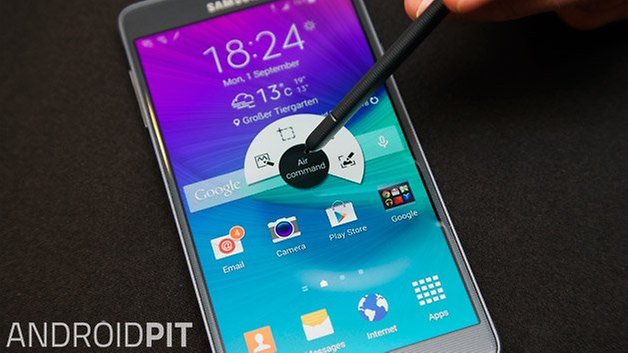 Samsung Galaxy Note 4s Pen Air Command