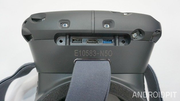 AndroidPIT Horní porty náhlavní soupravy HTC Vive VR