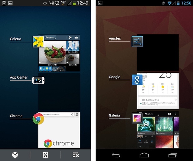 Samsung TouchWiz vs. Sklad Android - Porovnání rozhraní 19 Touchwiz vs Stock Android 7