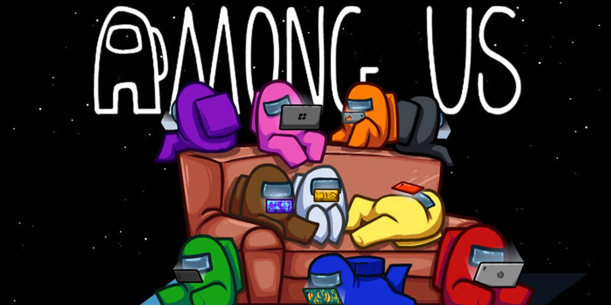 virální hra mezi námi počítač s Androidem