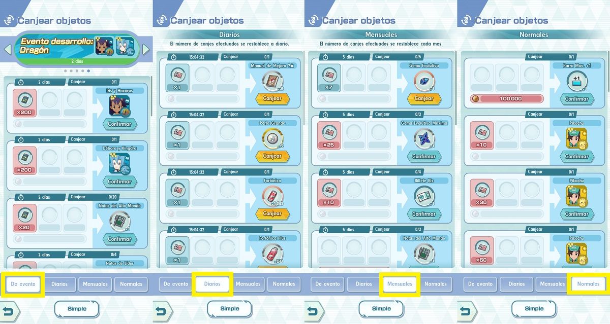 Staňte se tím nejlepším z Pokémon Masters s tímto číslem 10 16 Upřednostněte položky v obchodě Pokemon Masters
