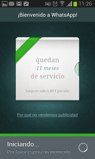 Platba Whatsapp