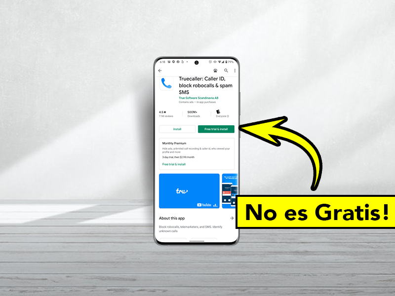 Dejte si pozor na nové tlačítko „Vyzkoušejte a instalujte zdarma“ na Google Play: může to být velmi drahé 7 Dejte si pozor na nové tlačítko „Vyzkoušejte a instalujte zdarma“ na Google Play: může to být velmi drahé