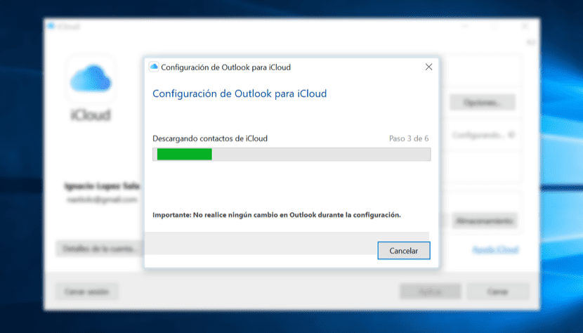 Nastavení Outlooku pro iCloud