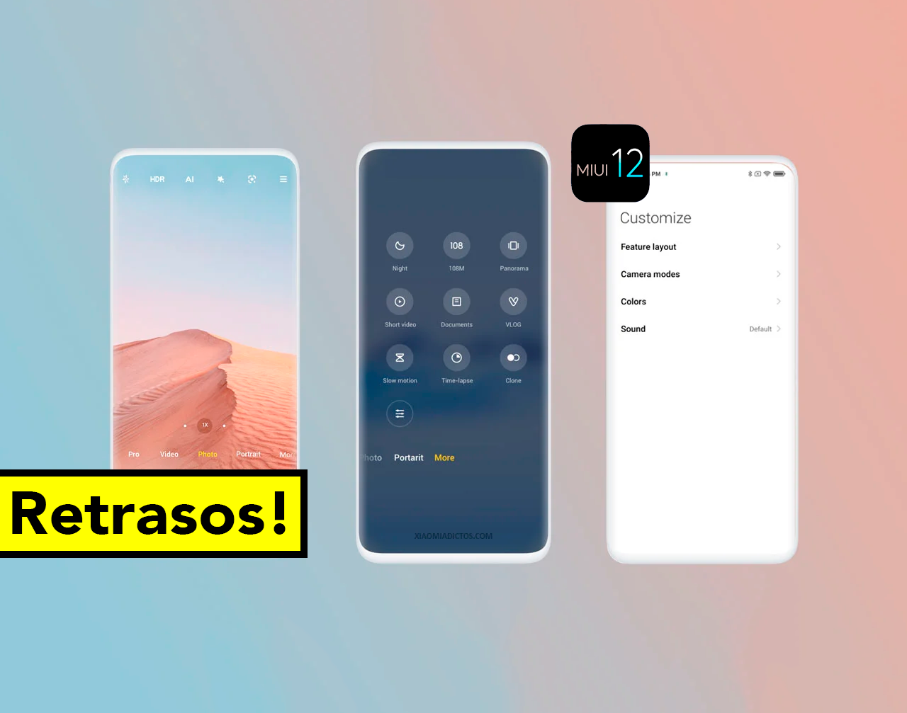 MIUI 12 byl odložen pro několik telefonů Xiaomi: vážné problémy s ROM
