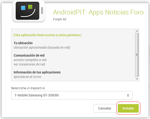 aplikace Androidpit