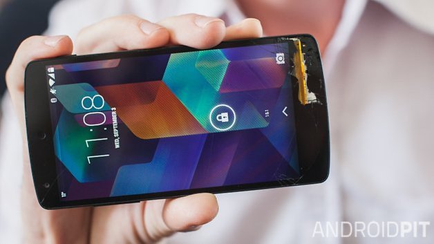 AndroidPIT Nexus 5 nefunkční obrazovka