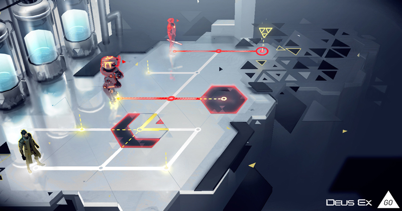 Deus Ex Go SQUARE přichází na iOS s ENIX