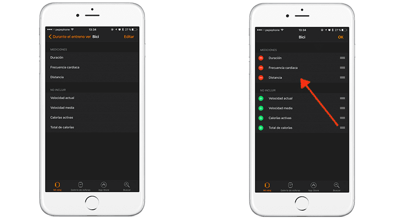 Jak přizpůsobit informace zobrazené ve cvičení na Apple Watch 7 Upravte metriky cvičení