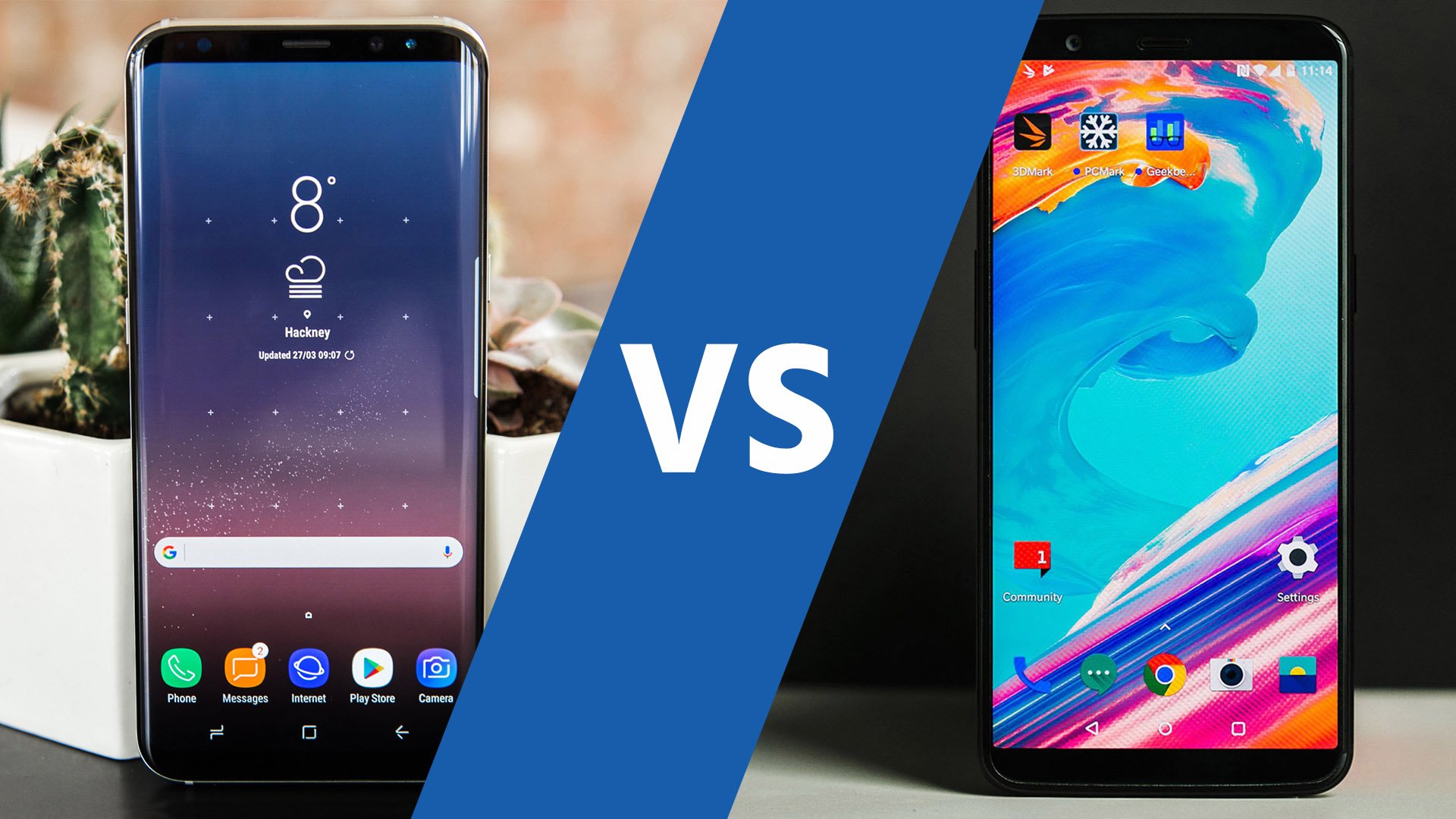 OnePlus 5T vs. Galaxy S8: (téměř) stejná cena, ale mnoho rozdílů