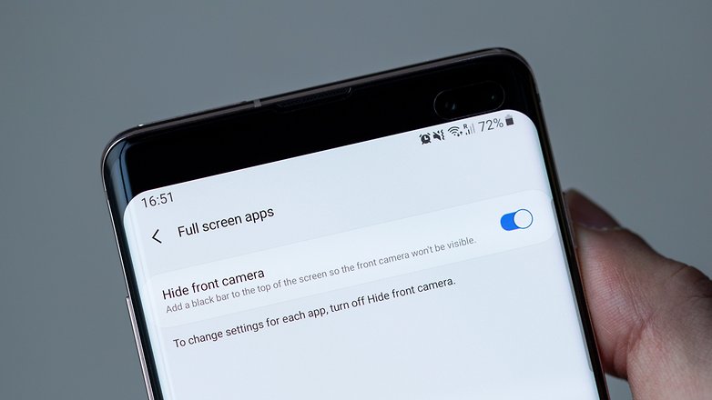 galaxie s10 děrovací otvor 01