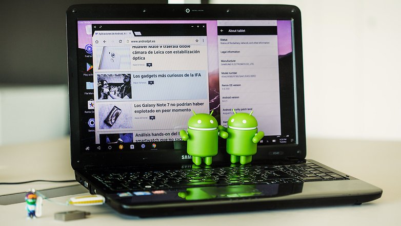 Nastavení AndroidPIT pro Android PC 7700
