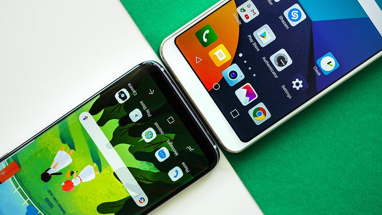AndroidPIT Samsung Galaxy S8 a LG G6 2458